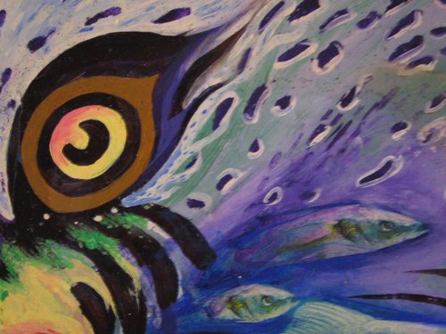 Big Bent Bird - detail