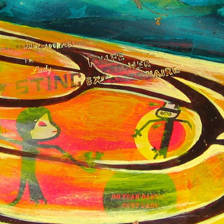 Big Bent Bird - detail