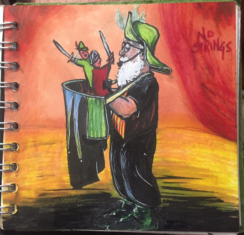 No strings puppet theatre