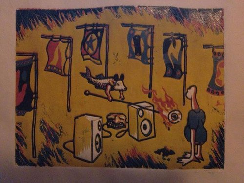 Up against the mousefish