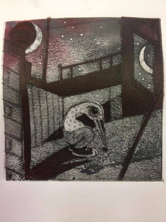 odd little lonely birdman