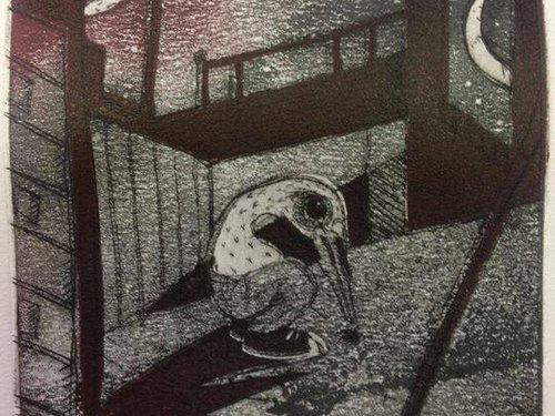 odd little lonely birdman