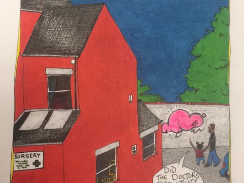 Did the doctors draw that?