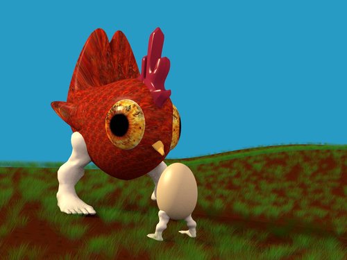 Chicken Schmidt 3d