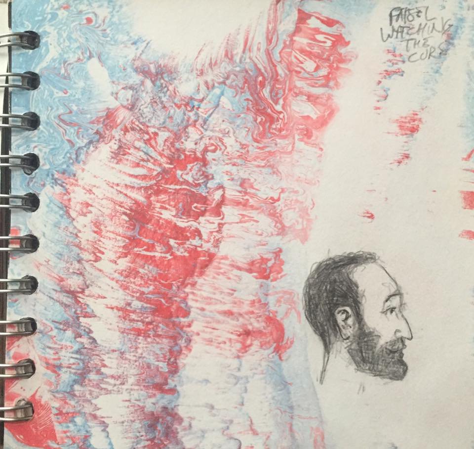 Faisal watching the Cure