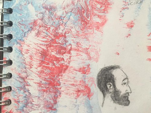 Faisal watching the Cure