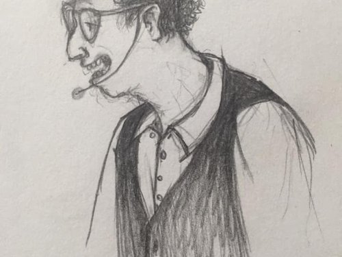 Prof. Theo C. Cupier of Nicada Puppets